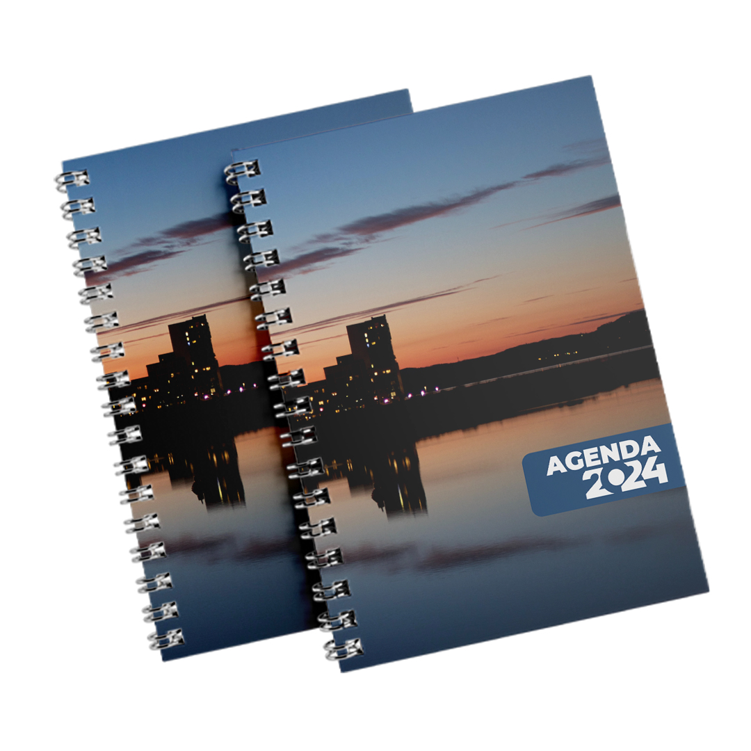 Agenda-2024-com-Wire-O-15x21cm-SUNSET-15-x-21-Frente-colorida-(4x0)-Couche-150g-(Brilho)